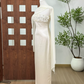Charming Strapless Ivory Prom Dress Sequins Mermaid Evening Dress C9393