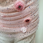 Romantic Strapless Pink Prom Dress Appliques Sequins Mermaid Evening Dress C9412