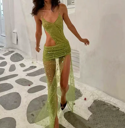 Robe de bal de princesse bustier à volants en satin long, robe de soirée C8117