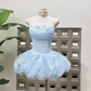 Mini robe de soirée en satin, sans bretelles, sans manches, ligne a, simple, C899