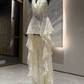 Mini robe de soirée en satin, sans bretelles, sans manches, ligne a, simple, C899