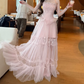Alluring Halter Neck Prom Dress Lace A-Line Evening Dress C9432
