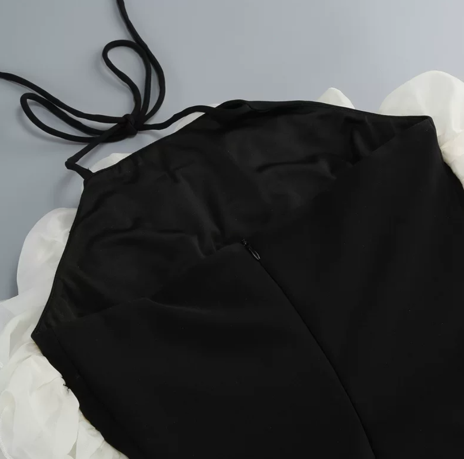 Mini robe de soirée en satin, sans bretelles, sans manches, ligne a, simple, C899