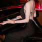 Glam Halter Neck Black Prom Dress Beading Mermaid Evening Dress C9453