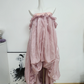 Playful Off-Shoulder Ruffles Prom Dress Lace Satin A-Line Evening Dress C9461