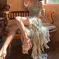 Cute Halter Neck Homecoming Dress Ruffles Tiered A-Line Party Dress C9469