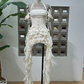Romantic Halter Neck Homecoming Dress Ruffles Tiered A-Line Party Dress C9470