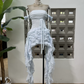Romantic Halter Neck Homecoming Dress Ruffles Tiered A-Line Party Dress C9470