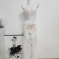 Elegant Strapless Wedding Dresses Lace Mermaid Bridal Dress C9475