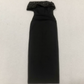 Retro Off-Shoulder Prom Dress Black Beads Sheath Evening Dress C9479
