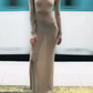 Robe de bal de princesse bustier à volants en satin long, robe de soirée C8117