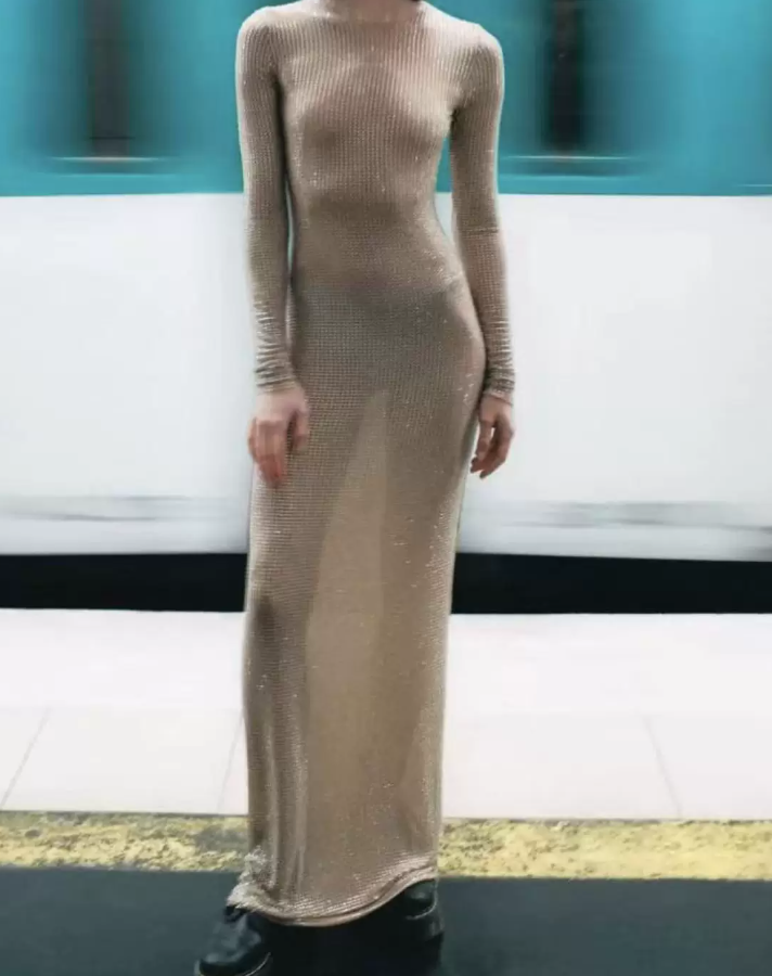 Robe de bal de princesse bustier à volants en satin long, robe de soirée C8117