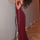 Chic Off-Shoulder Prom Dress        Mermaid Evening Dress C9486