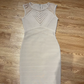 Retro U Neck Homecoming Dress Sheath Party Dress C9489