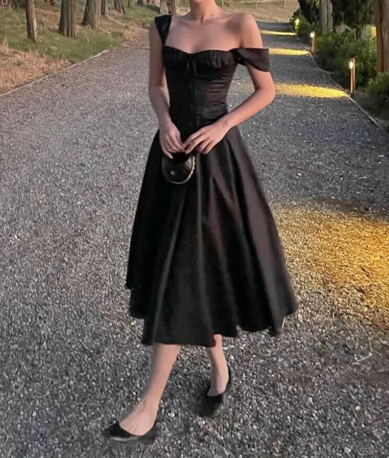 Robe de bal de princesse bustier à volants en satin long, robe de soirée C8117