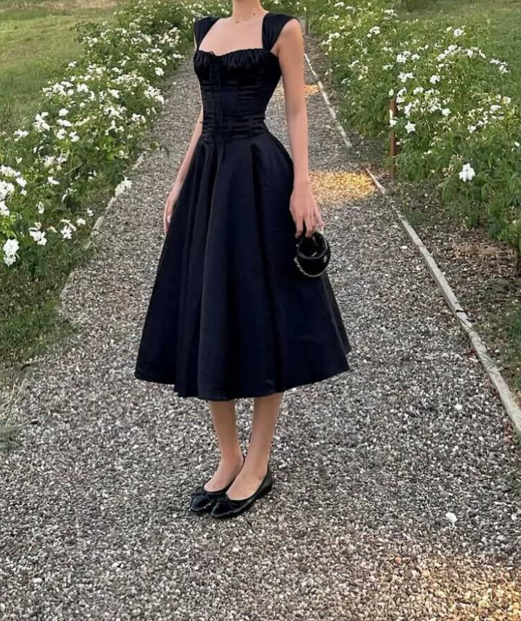 Robe de bal de princesse bustier à volants en satin long, robe de soirée C8117