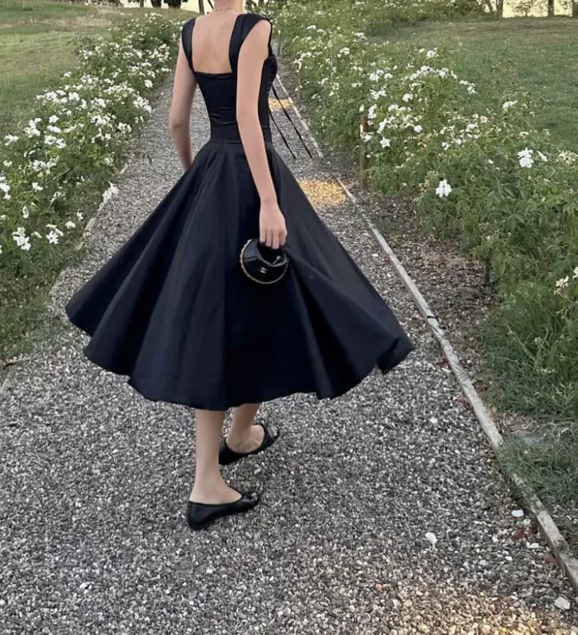 Robe de bal de princesse bustier à volants en satin long, robe de soirée C8117