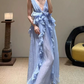 Robe de bal de princesse bustier à volants en satin long, robe de soirée C8117