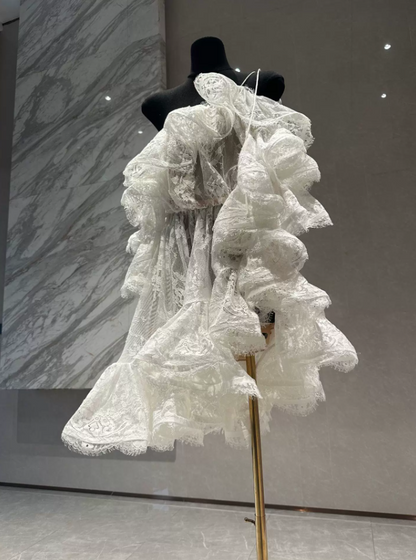 Mini robe de soirée en satin, sans bretelles, sans manches, ligne a, simple, C899