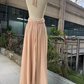 Robe de bal de princesse bustier à volants en satin long, robe de soirée C8117