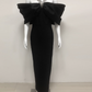 Robe de bal de princesse bustier à volants en satin long, robe de soirée C8117