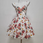 Charming Spaghetti Strap Homecoming Dress Tulle Floral A-Line Party Dress C9517