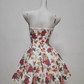 Charming Spaghetti Strap Homecoming Dress Tulle Floral A-Line Party Dress C9517