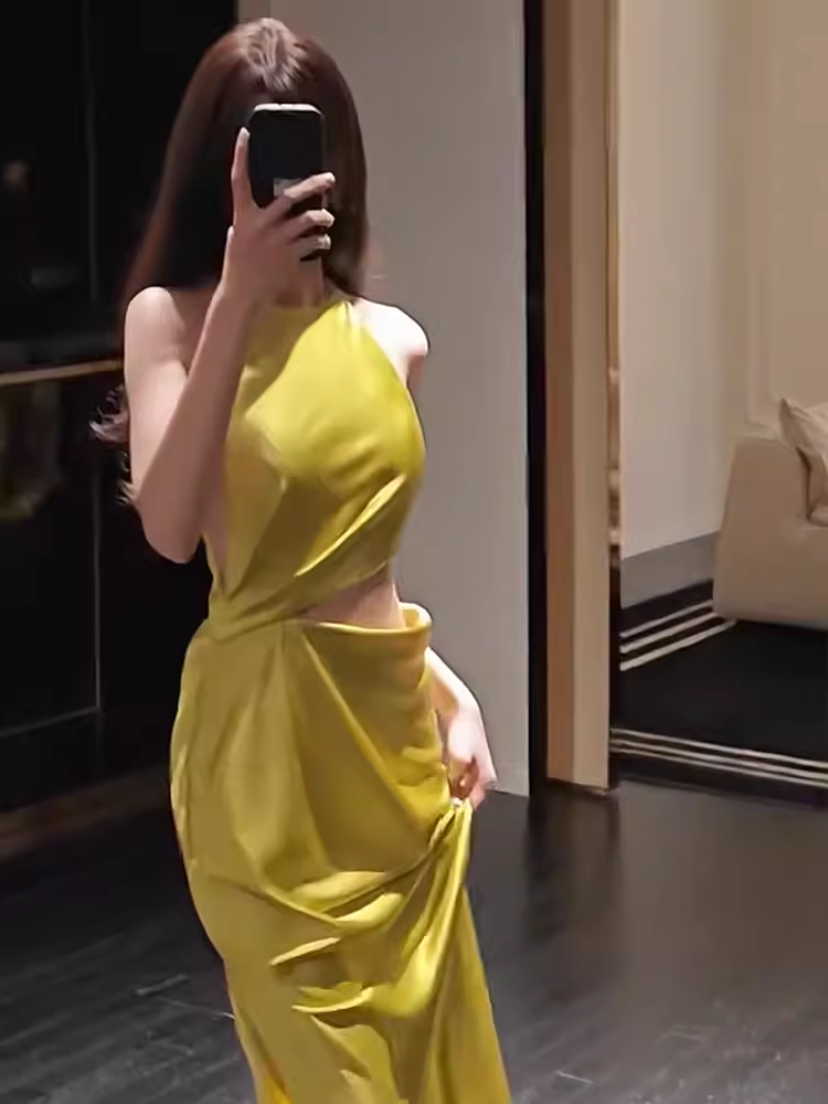 Sexy Sheath Scoop Neckline Long Prom Dresses C951
