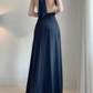 Robe de bal de princesse bustier à volants en satin long, robe de soirée C8117