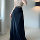 Robe de bal de princesse bustier à volants en satin long, robe de soirée C8117