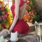 Robe de bal de princesse bustier à volants en satin long, robe de soirée C8117