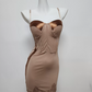 Sleek Spaghetti Strap Homecoming Dress Lace Sheath Party Dress C9526