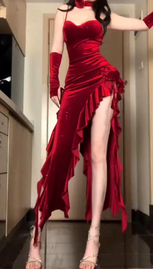 Mini robe de soirée en satin, sans bretelles, sans manches, ligne a, simple, C899