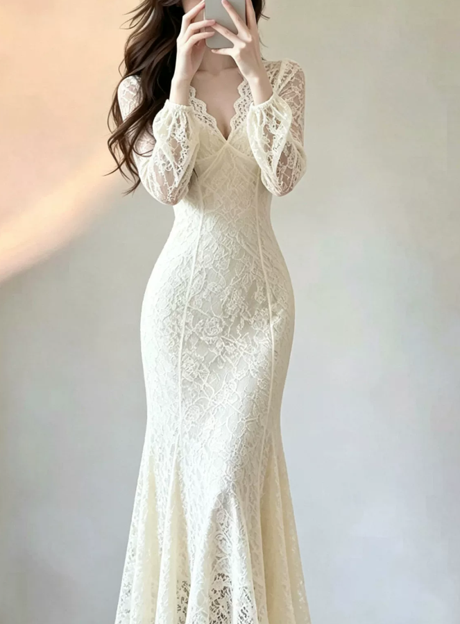 Robe de bal de princesse bustier à volants en satin long, robe de soirée C8117