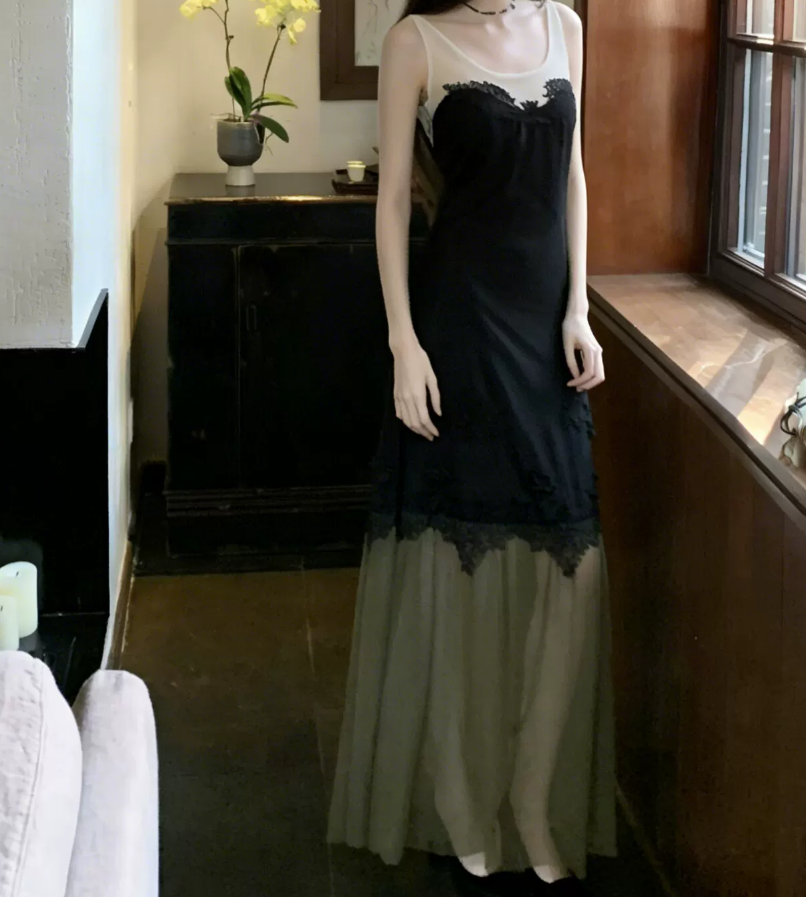 Robe de bal de princesse bustier à volants en satin long, robe de soirée C8117