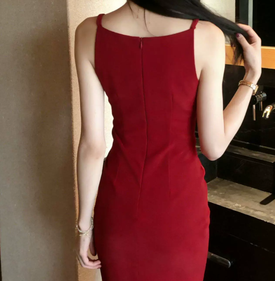Robe de bal de princesse bustier à volants en satin long, robe de soirée C8117