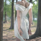 Mini robe de soirée en satin, sans bretelles, sans manches, ligne a, simple, C899