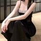 Robe de bal de princesse bustier à volants en satin long, robe de soirée C8117