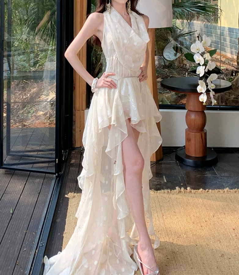 Mini robe de soirée en satin, sans bretelles, sans manches, ligne a, simple, C899