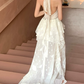 Mini robe de soirée en satin, sans bretelles, sans manches, ligne a, simple, C899
