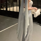 Ornate Strapless Wedding Dresses With Scarf Sequins Satin Mermaid Bridal Dress C9624