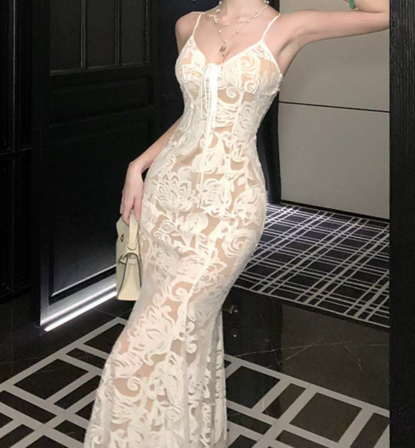 Robe de bal de princesse bustier à volants en satin long, robe de soirée C8117