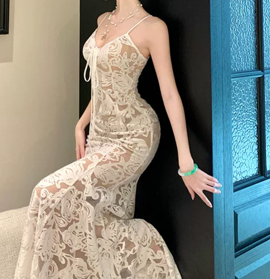 Robe de bal de princesse bustier à volants en satin long, robe de soirée C8117