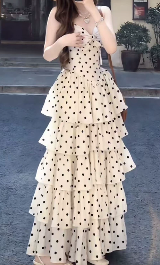 Robe de bal de princesse bustier à volants en satin long, robe de soirée C8117