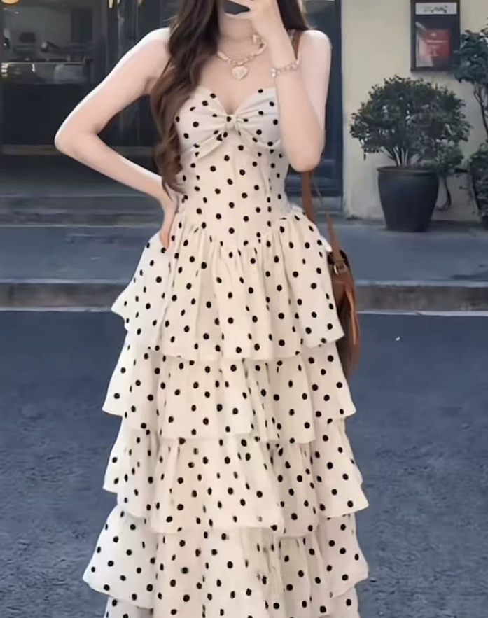 Robe de bal de princesse bustier à volants en satin long, robe de soirée C8117