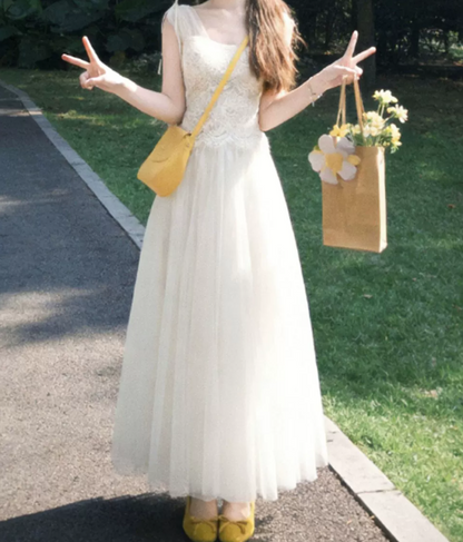 Robe de bal de princesse bustier à volants en satin long, robe de soirée C8117