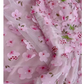 Cute A Line Pink Tulle Flowers Long Prom Dress C963