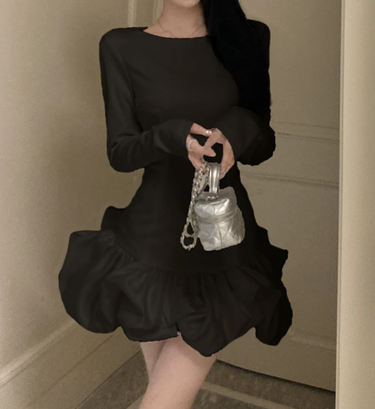 Mini robe de soirée en satin, sans bretelles, sans manches, ligne a, simple, C899
