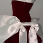 Gorgeous Strapless Homecoming Dress Red Beaded A-Line Party Dress C9660