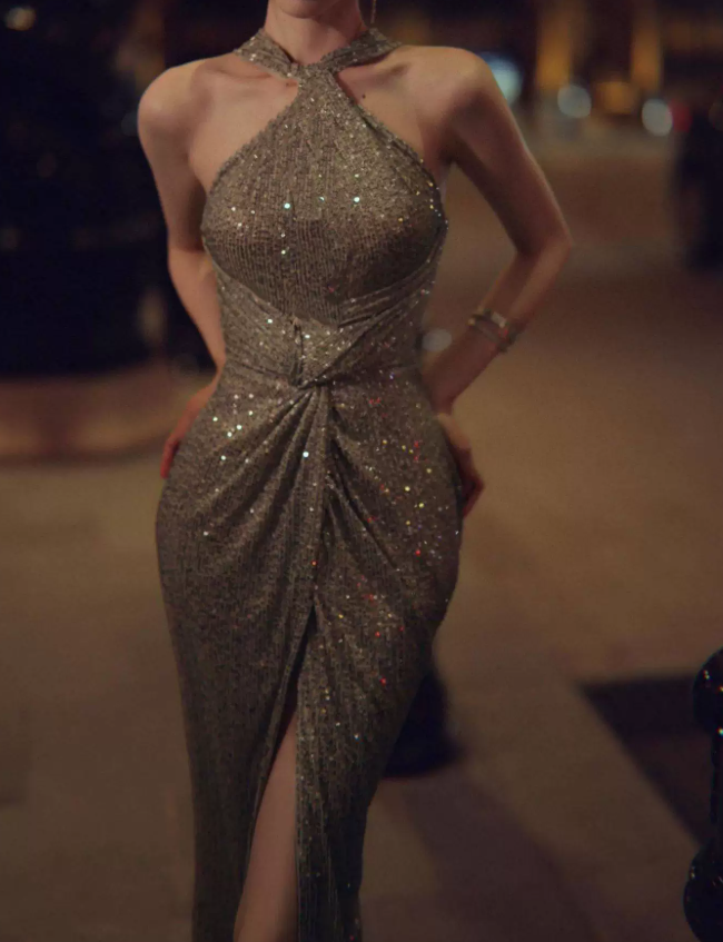 Mini robe de soirée en satin, sans bretelles, sans manches, ligne a, simple, C899